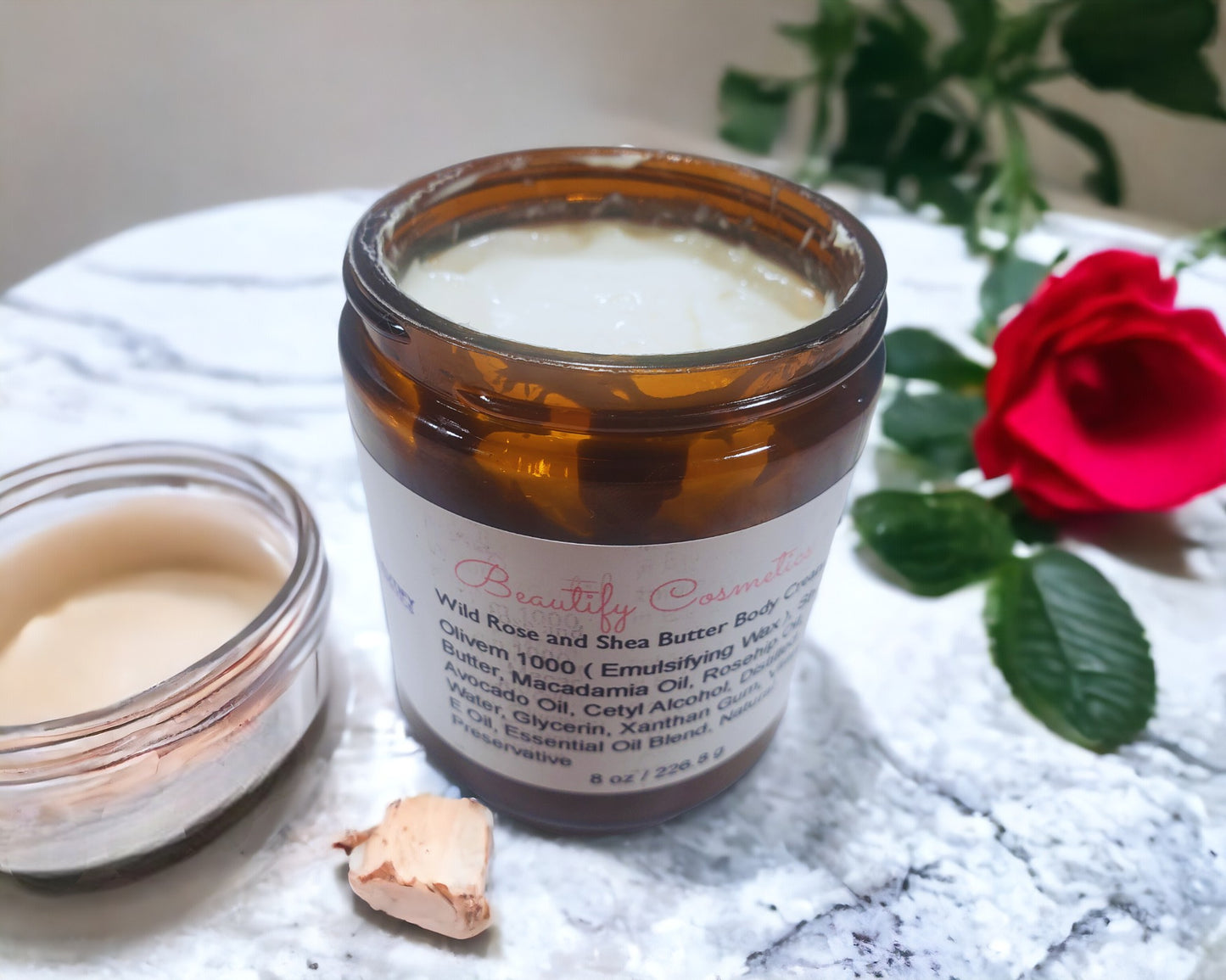 Wild Rose and Shea Butter Cream